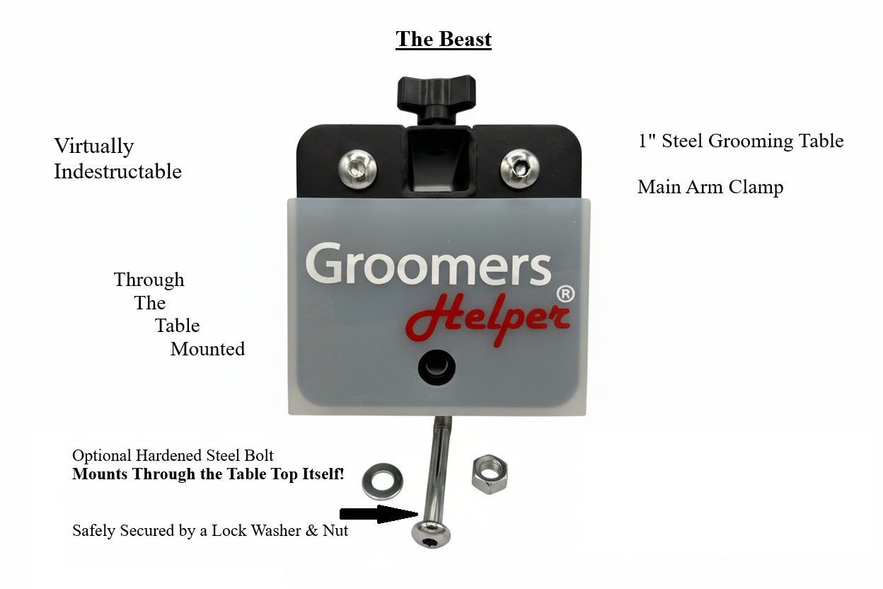 The BEAST Grooming Table Clamp