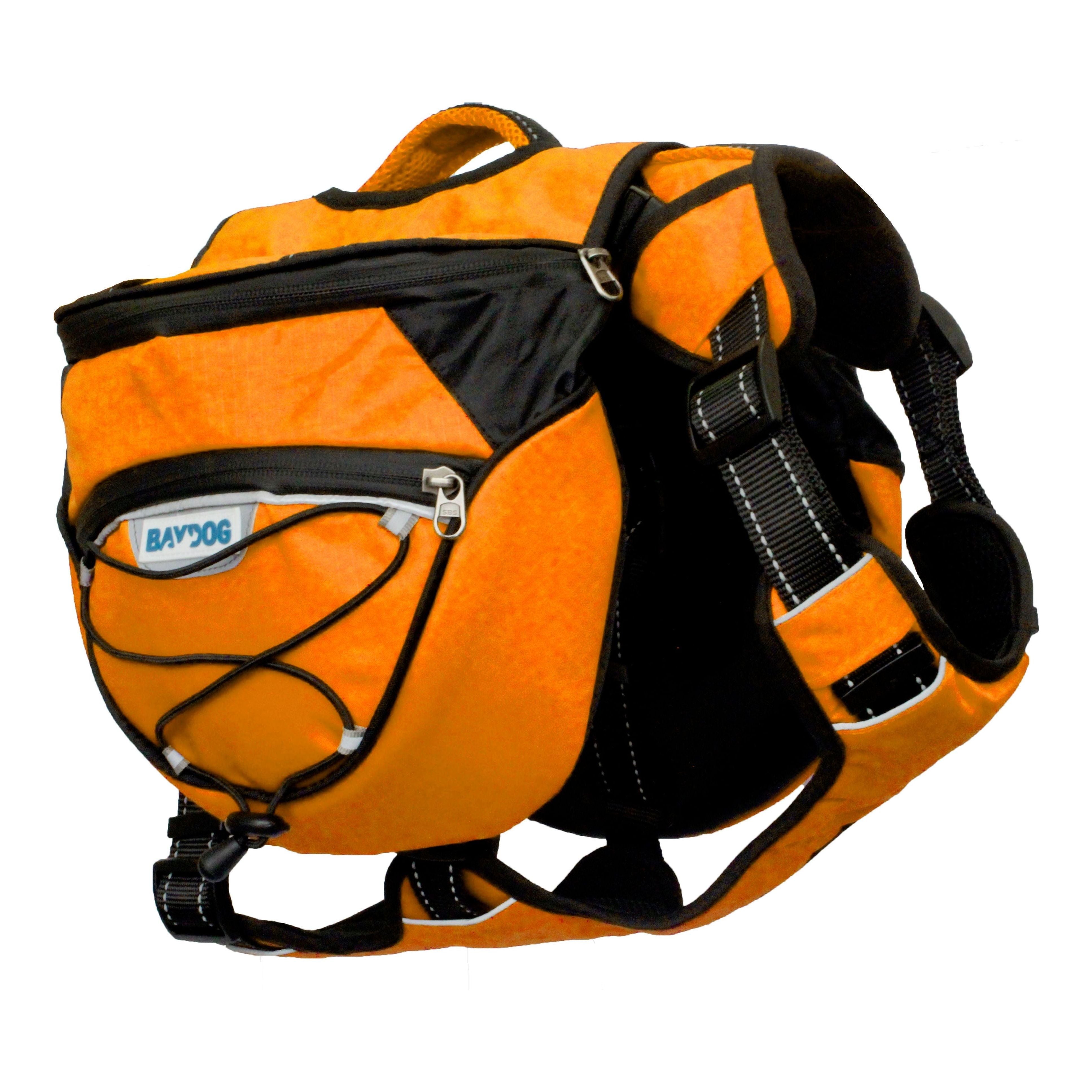 Bay Dog Saranac Dog BackPack - Orange