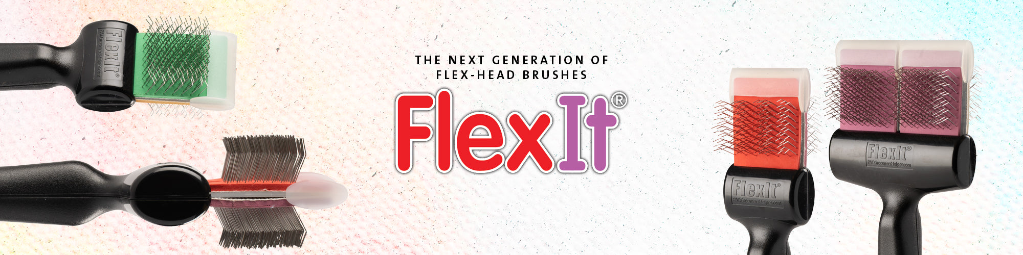 The FlexIt® Brush Collection hero image