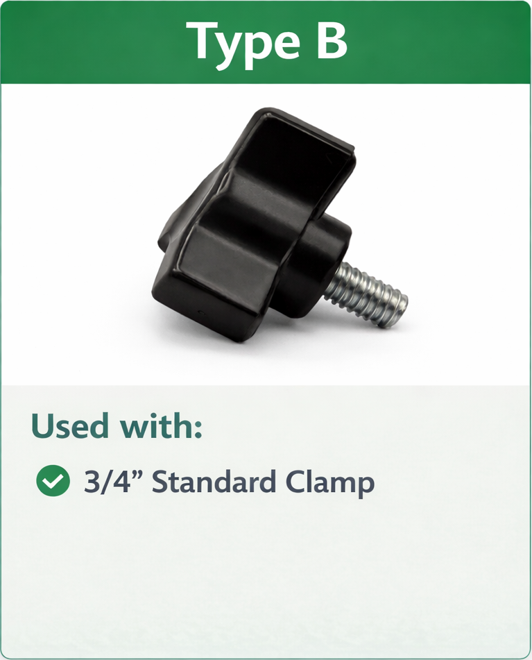 Knob Replacement for 1" Table Clamps