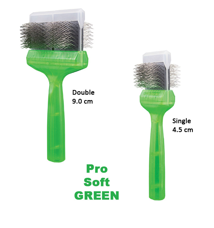 ActiVet Pro Soft Green Brushes